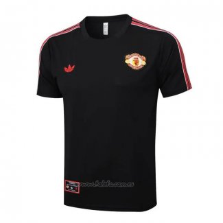 Camiseta de Entrenamiento Manchester United 2025-2026 Negro