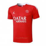 Camiseta de Entrenamiento Paris Saint-Germain Jordan 2024-2025 Rojo