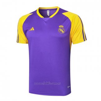 Camiseta de Entrenamiento Real Madrid 2024-2025 Purpura