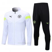 Chandal de Chaqueta del Manchester City 2022-2023 Blanco