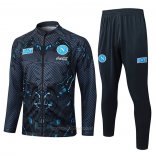 Chandal de Chaqueta del Napoli Nino 2025-2026 Negro