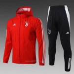 Chandal de Rompevientos del Juventus 2024-2025 Rojo