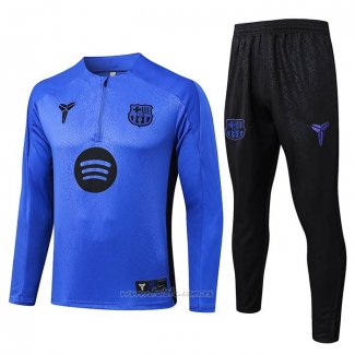 Chandal de Sudadera del Barcelona 2025-2026 Azul Purpura
