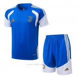 Chandal del Juventus Manga Corta 2026-2027 Azul - Pantalon Corto