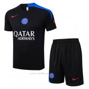 Chandal del Paris Saint-Germain Manga Corta 2025-2026 Negro - Pantalon Corto