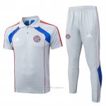 Conjunto Polo del Bayern Munich 2025-2026 Gris