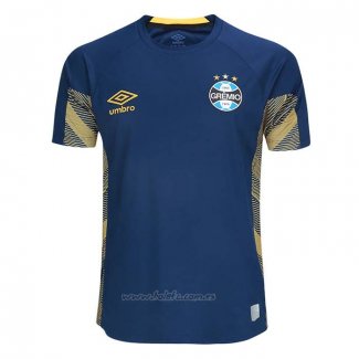 Camiseta Gremio Portero 2025 Azul Amarillo Tailandia