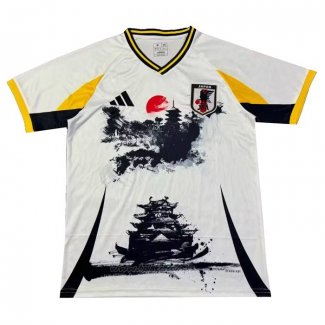 Camiseta Japon Special 2024-2025 Blanco Amarillo Tailandia