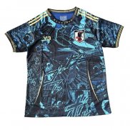 Camiseta Japon Y-3 Anime 2025 Azul Tailandia