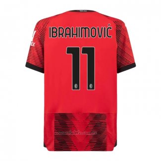 Camiseta AC Milan Jugador Ibrahimovic Primera 2023-2024