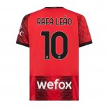 Camiseta AC Milan Jugador Rafa Leao Primera 2023-2024