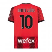 Camiseta AC Milan Jugador Rafa Leao Primera 2023-2024