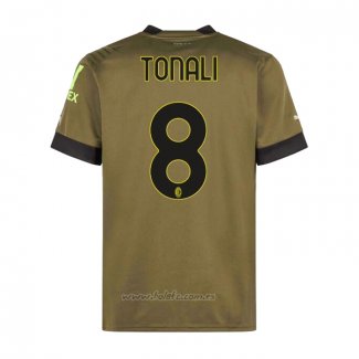 Camiseta AC Milan Jugador Tonali Tercera 2022-2023