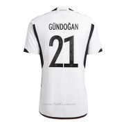 Camiseta Alemania Jugador Gundogan Primera 2022