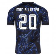 Camiseta Argentina Jugador Alexis Mac Allister Segunda 2026