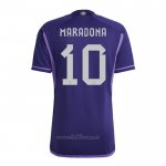 Camiseta Argentina Jugador Maradona Segunda 2022