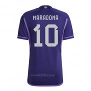 Camiseta Argentina Jugador Maradona Segunda 2022