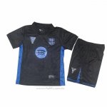 Camiseta Barcelona Special Nino 2025-2026 Negro Azul