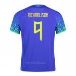 Camiseta Brasil Jugador Richarlison Segunda 2022
