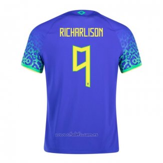 Camiseta Brasil Jugador Richarlison Segunda 2022