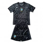 Camiseta Brasil Portero Segunda Nino 2024