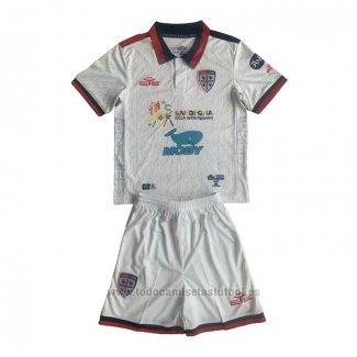 Camiseta Cagliari Calcio Segunda Nino 2023-2024
