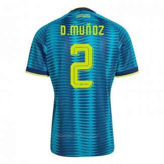 Camiseta Colombia Jugador Daniel Munoz Segunda 2026
