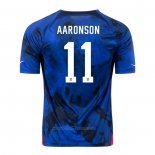 Camiseta Estados Unidos Jugador Aaronson Segunda 2022