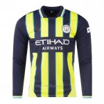 Camiseta Manchester City Segunda Manga Larga 2024-2025
