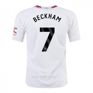 Camiseta Manchester United Jugador Beckham Tercera 2023-2024