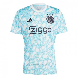 Camiseta Pre Partido del Ajax 2023 Azul