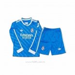 Camiseta Real Madrid Tercera Manga Larga Nino 2025-2026