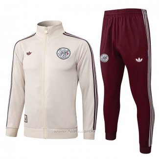 Chandal de Chaqueta del Ajax Nino 2025-2026 Amarillo