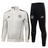 Chandal de Chaqueta del Manchester City Nino 2026-2027 Crema