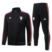 Chandal de Chaqueta del Manchester United 2026-2027 Negro
