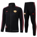 Chandal de Chaqueta del Manchester United 2025-2026 Negro