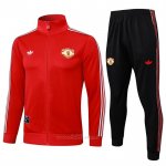 Chandal de Chaqueta del Manchester United Nino 2025-2026 Rojo