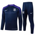 Chandal de Sudadera del Corinthians 2024-2025 Azul