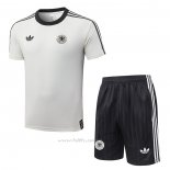 Chandal del Alemania Manga Corta 2026-2027 Crema - Pantalon Corto