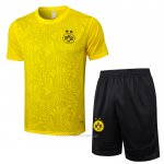 Chandal del Borussia Dortmund Manga Corta 2024-2025 Amarillo - Pantalon Corto