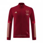 Chaqueta del Arsenal 2023-2024 Rojo Oscuro