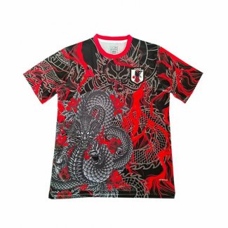 Camiseta Japon Dragon 2025-2026 Negro Rojo Tailandia
