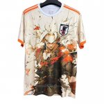 Camiseta Japon Samurai 2025-2026 Blanco Naranja Tailandia