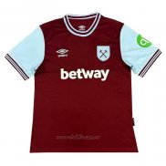 Camiseta West Ham Primera 2024-2025 Tailandia