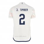 Camiseta Ajax Jugador J.Timber Primera 2023-2024