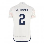 Camiseta Ajax Jugador J.Timber Segunda 2022-2023