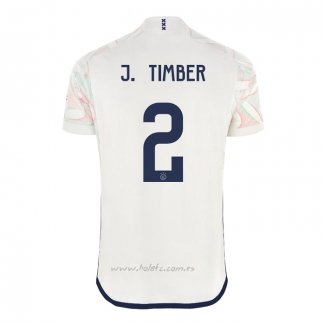 Camiseta Ajax Jugador J.Timber Segunda 2022-2023
