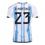 Camiseta Argentina Jugador D.Martinez Primera 2022