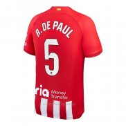 Camiseta Atletico Madrid Jugador R.De Paul Primera 2023-2024