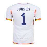 Camiseta Belgica Jugador Courtois Segunda 2022